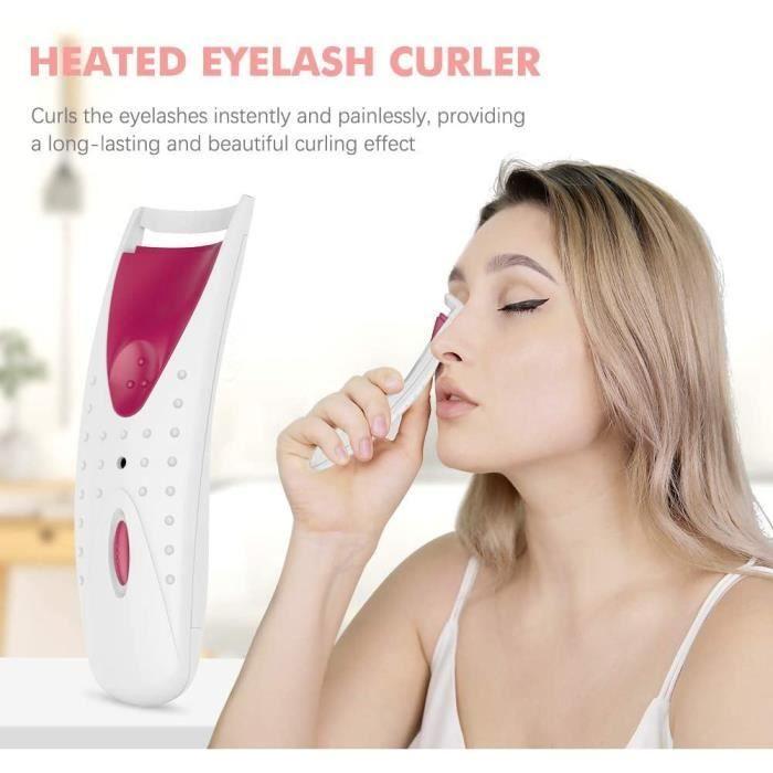 Recourbe-cils électrique - Touchbeauty - AG2003AG - Chauffant - Professionnel - Coussinets en silicone