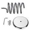 Stainless Steel Base Salon Home Desktop Stable Acrylic Hair Dryer Holder