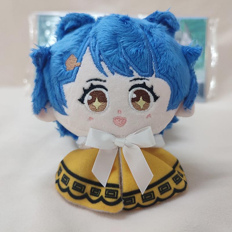 12cm Game Impact Plush Venti Xiao Arataki Itto Tartaglia HuTao Kazuha Albedo Raiden Shogun Dolls Pendants Keychains For Gift