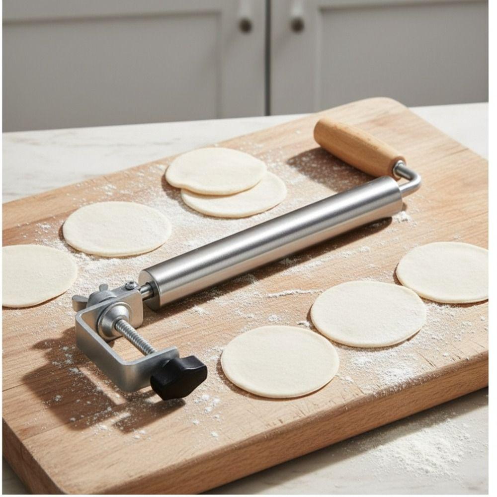 360 Degree Rotating Dough Roller Non-Stick Dough Sheeter Pizza