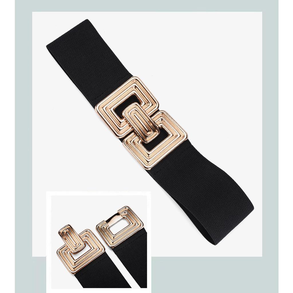 Damenhemd Breiter Taillengürtel Vintage Elegant Elastisches Seil Universeller Taillengürtel Damen Kleidhemd Breites Taillenkorsett