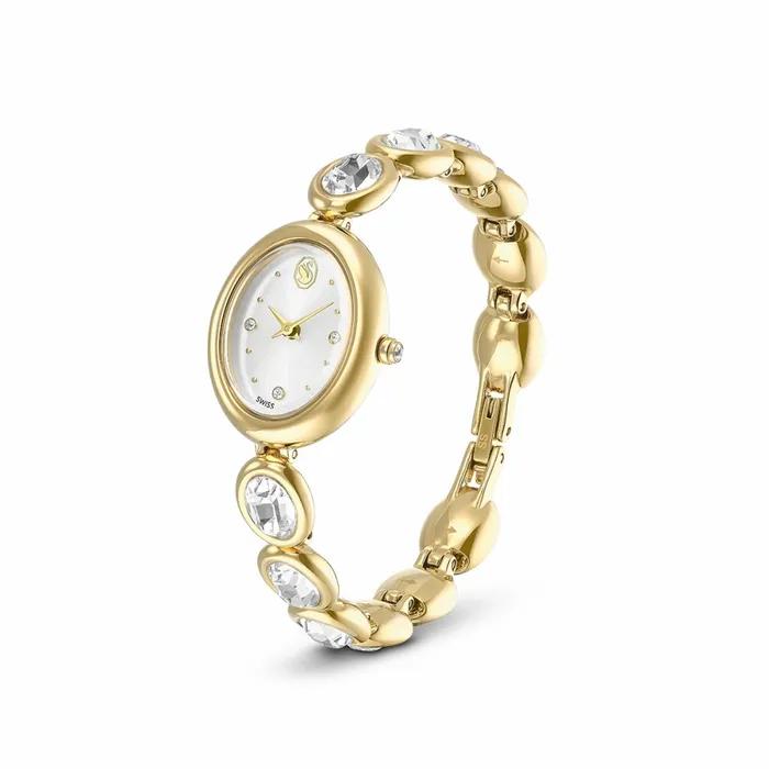 [Swiss Made] Imber Oval Gold-tone Metal Watch 5754812