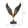 Resin Figurine Sculpture Ornament for House Decorations Bookshelf Living Room Indoor Desk Feng Shui
