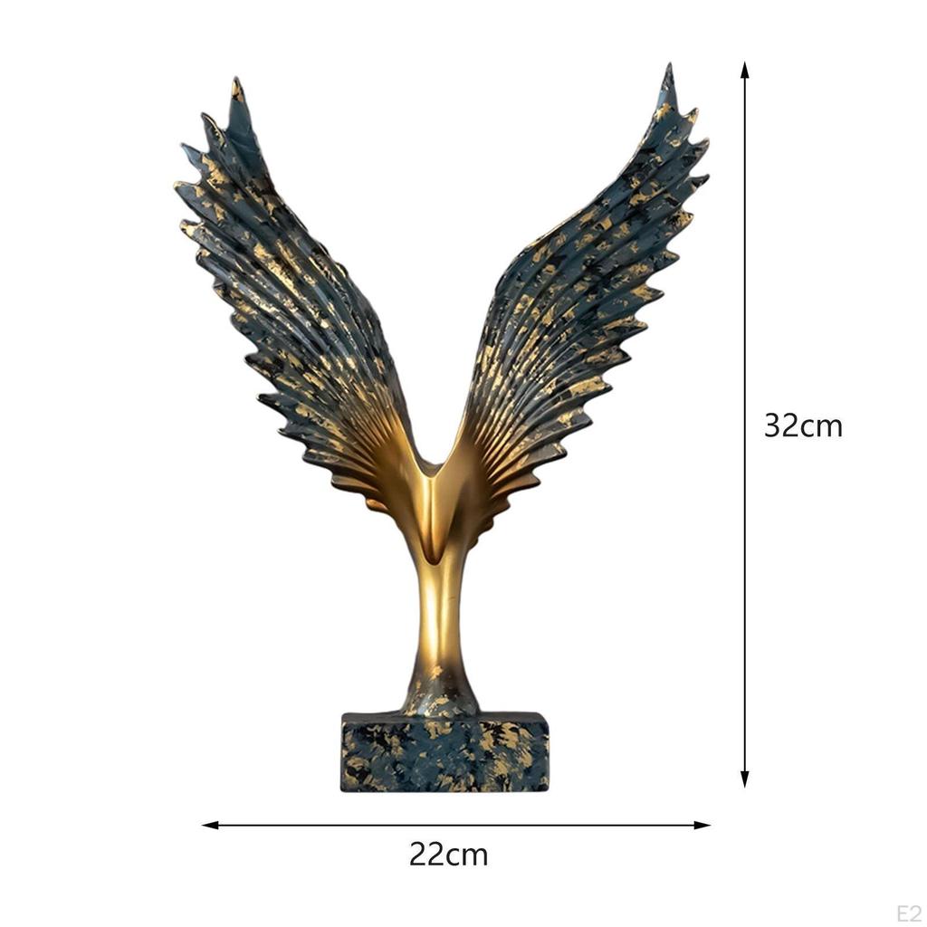 Resin Figurine Sculpture Ornament for House Decorations Bookshelf Living Room Indoor Desk Feng Shui