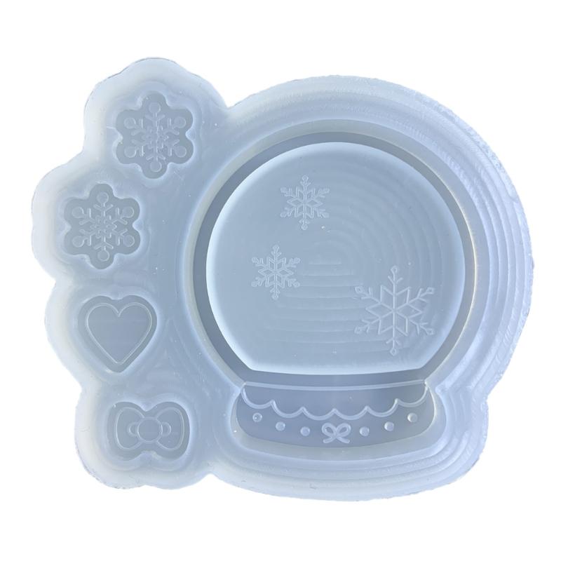 Crystal  Shape Shaker Silicone Moulds Resin Shaker Molds Resin Casting Mould Silicone Material for  Pendant Craft