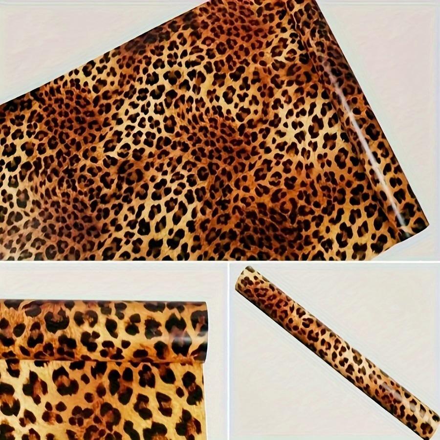 Trendy Leopard Spot Wall Stickers Self Adhesive High-End Living Room Bedroom Wallpaper Closet Furniture Rvation Stickers