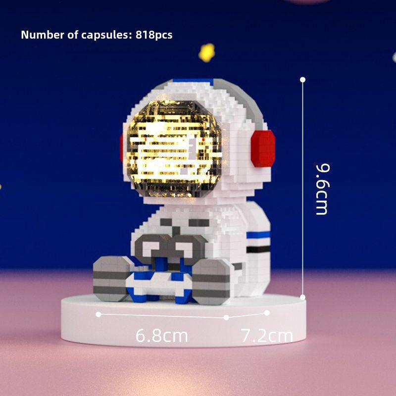 "Mini Particle Assembly Block Toys: Educational Cat Puzzle Ornaments for Kids, Compatible with LEGO"