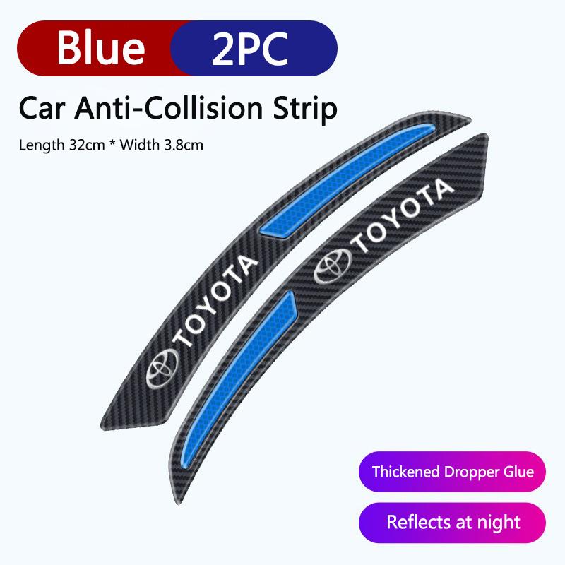 Carbon Fiber Car Fender Sticker Tire Guard Arch Trim NVCFDH5 Sticker For Toyota Gazoo Racing Corolla Yaris Chr Auris Rav4 Prado Avensis
