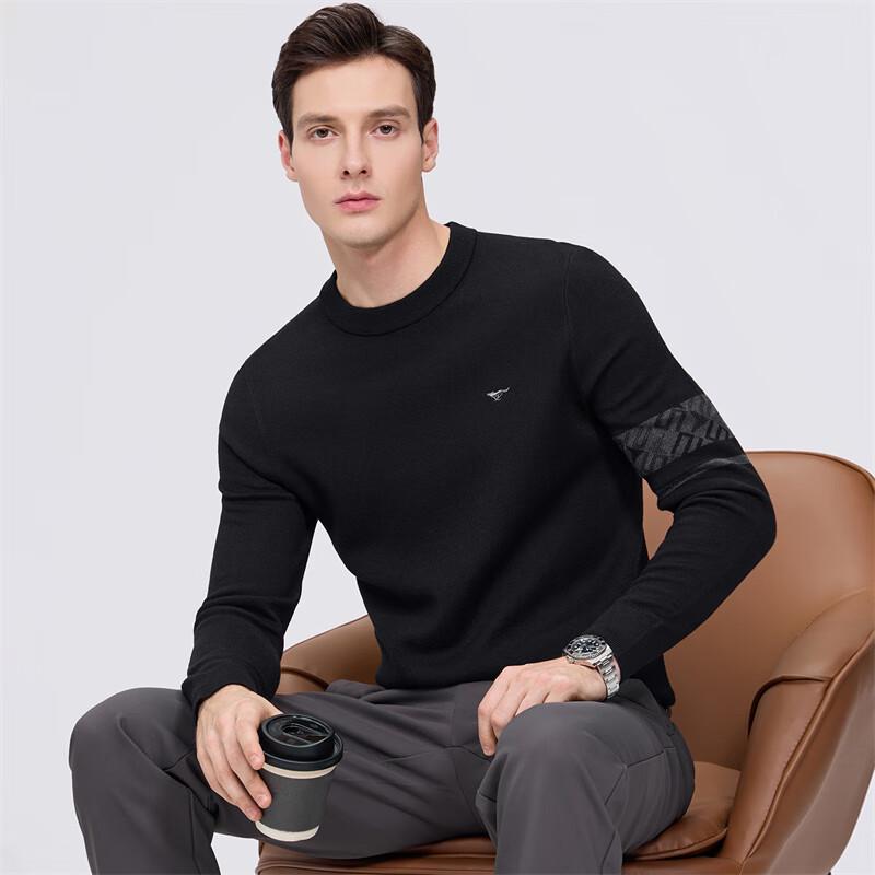 Septwolves Men's Cashmere Blend Wool Sweater