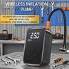 2025 New Wireless Portable Car Air Pump Portable Digital Display Multi-Function Tire Basketball Bicycle Emergency Inflation Pump