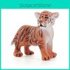 Realistische Tigerfigur PVC-Tiertierfigur für Kinder zum Lernen und Ausstellen
