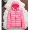 Down Jacket Women Coat Autumn Winter Jackets for Warm Quilted Parka Ladies and Light  Female Ultralight Hooded