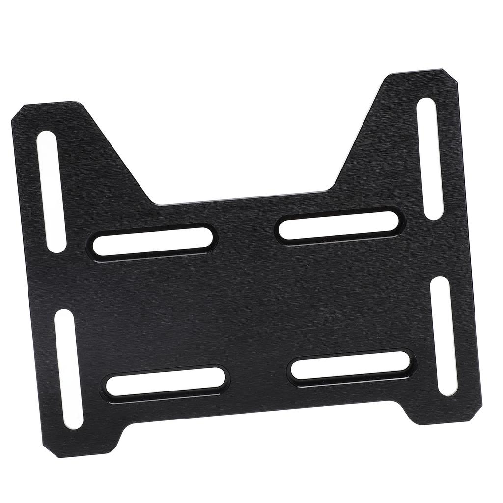 Nastavitelný adaptér držáku motoru s hardwarem Hliník Vysoká tvrdost Dlouhá životnost pro Mini Bike Go Kart Černý