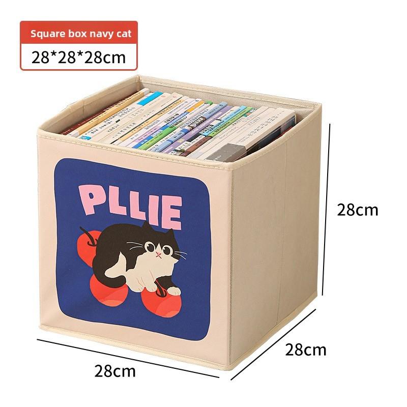 Cartoon Clothes Storage Box Foldable Multipurpose Organizer For Baby And Bedroom Use
