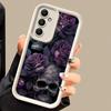 Pink Skull Pattern Soft Shell Case for Samsung Galaxy A23 A12 A33 A14 A56 A34 A24 A13 A32 A16 A36 A26 A22