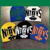Fashion Color Blocked Letter Pattern Neutral Casual Warm Knitted Hat For Men Women Autumn Winter Casual Style