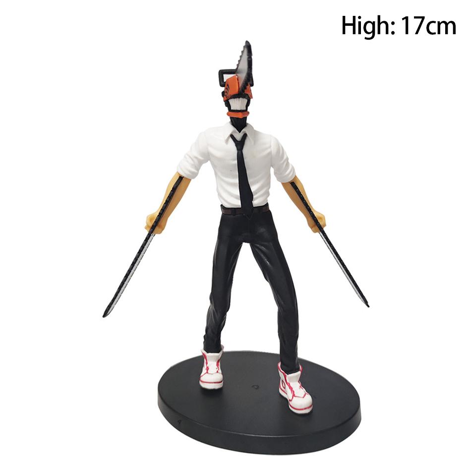 18.5cm Anime Figure Chainsaw Man Power Denji Action Figurine PVC Collection Model Doll Toy Statue Desk Decoration Halloween Gift