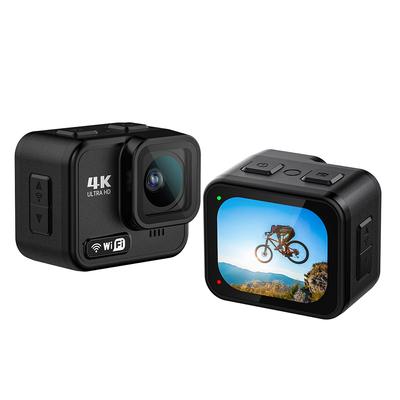 Kamera Sportowa Mini 4K WiFi Kamera Akcji z 2,1-calowym Ekranem Dotykowym 170 stopni Szerokokątny Obiektyw