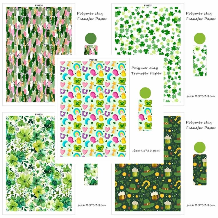 Sturdy Quality Water Transfer Stickers Party Decals For Patricks Day Event Ideal For Cups Gifts And Wall Art