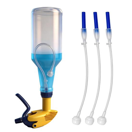 360-Degree Spray Bottle Adapter Includes Spray Bottle Nozzle Weighted Tubes Universal Fit Spray Bottle Replacement for Upside Down Multi-Angle Sprayer