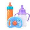 Magic Baby Doll Feeding Set for 30-55cm Reborn Dolls Accessories with Milk Juice Bottles Toy Pacifier Birthday Gifts for Kids
