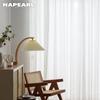 1PC NAPEARL Moderne Elegante Einfarbig Transparent Vorhang Schlafzimmer Weiche Strukturierte Tüll Transparent Vorhang Für Wohnzimmer