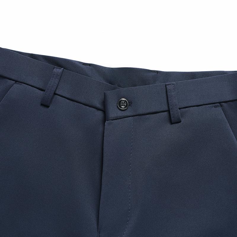 29-42 Men's Summer Pants Thin Straight Stretch Casual Pants with No Trace No Ironing Fabric Silky and Cool Feeling