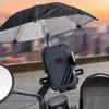 Creative Mini Umbrella Phone Stand, Universal Portable Waterproof Holder For Smartphones, Outdoor Anti-Glare Sunshade Accessory