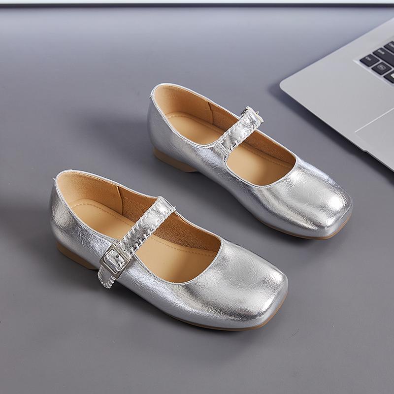 Fashion AIYUQI Mary Jane Shoes Women's Square Toe 2025 New Buckle Casual Fashion Shoes Women Commuter Women's Shoes
