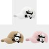 Cartoon Panda Baseball Cap With Sun Protection And Breathable Cotton For Casual Wear