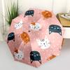 1 Stück Süßes Katzenmuster Design Regenschirm mit Kunststoffgriff, Geeignet für Alle Jahreszeiten RegenschirmPT569