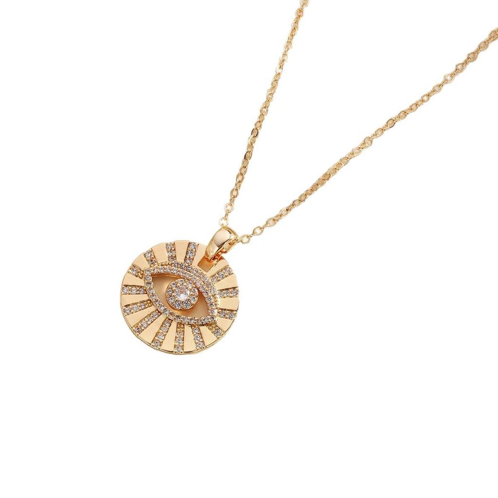 Turkish Evil Eye Necklace Pendant - Women's New Style Devil's Eye Necklace Accessory