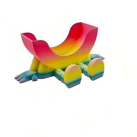 3D Printed Sponge Holder for Kitchen Sink, Candy Color Assorted Rack One Size