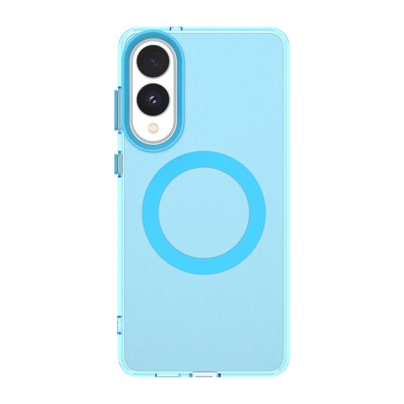 Für Samsung S25 Edge Hülle Abdeckung Samsung Galaxy S25 Edge Capas Transparent Magnetisch Matt Farbe Klar Fundas Samsung S25 Edge