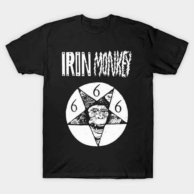 

NEW Iron Monkey Band Logo Classic T Shirt Black All Size S-5XL Unisex T-Shirt Graphic Tee XXXXL