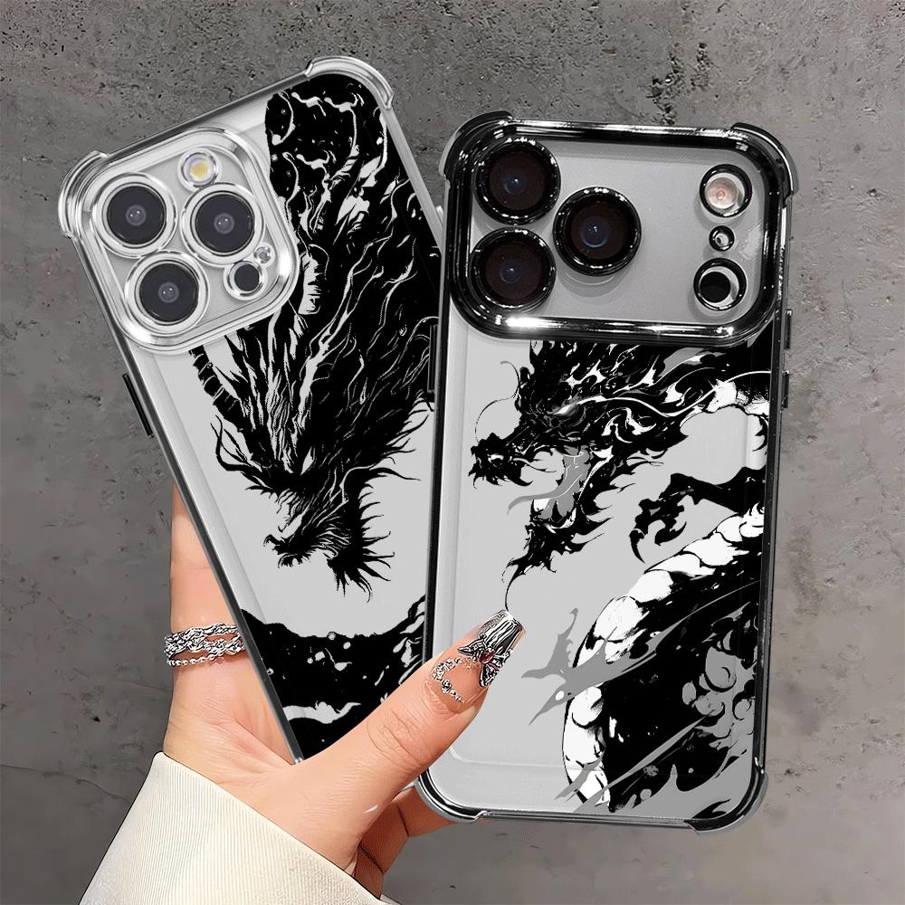 Cool Dragon Case for Apple iPhone 17 Pro Max 12 Plus 16 Pro Air 14 13 11 15 16e Phone Cover