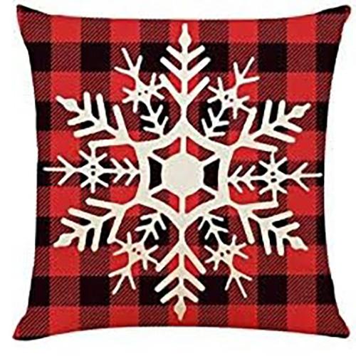 Festive Christmas Pillowcases: Deer, Snowflake, Santa Beard, and Tree Designs! sofas, bedroom pillow covers, holiday gifts