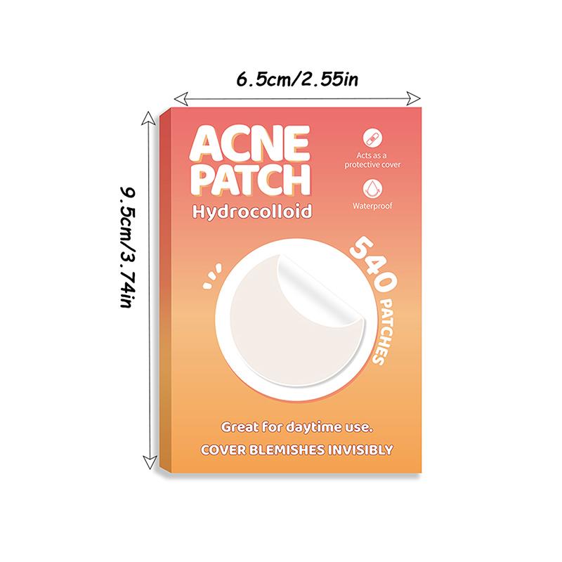 540Pcs Face Skin Care Acne Pimple Patch Invisible Professional Healing Absorbing Spot Sticker Covering For Men Women