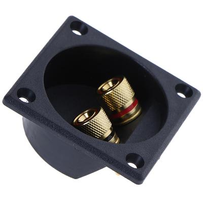 Stereo Screw Cup Connectors Subwoofer Plugs 2-Way Speaker Box