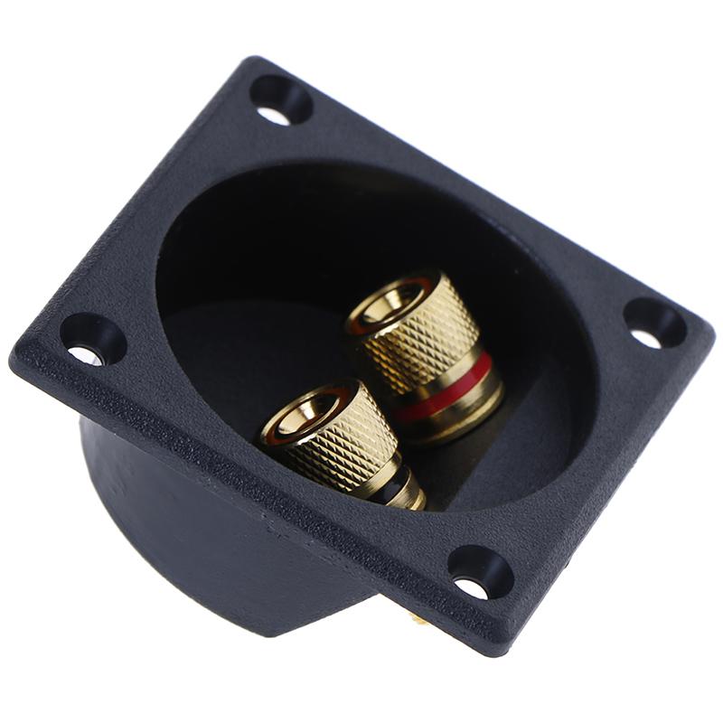 

Stereo Screw Cup Connectors Subwoofer Plugs 2-Way Speaker Box