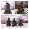 Halloween Decor Exquisite Resin Craft Desktop Figurine DIY Scene Layout Festival Adornment Home Decoration Tabletop Ornaments