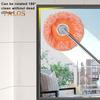 High Efficiency Mop Retractable Handle 360 Degree Rotating Wet Dry Mop Dual Cleaning Efficiency Floor Cleaning Tool