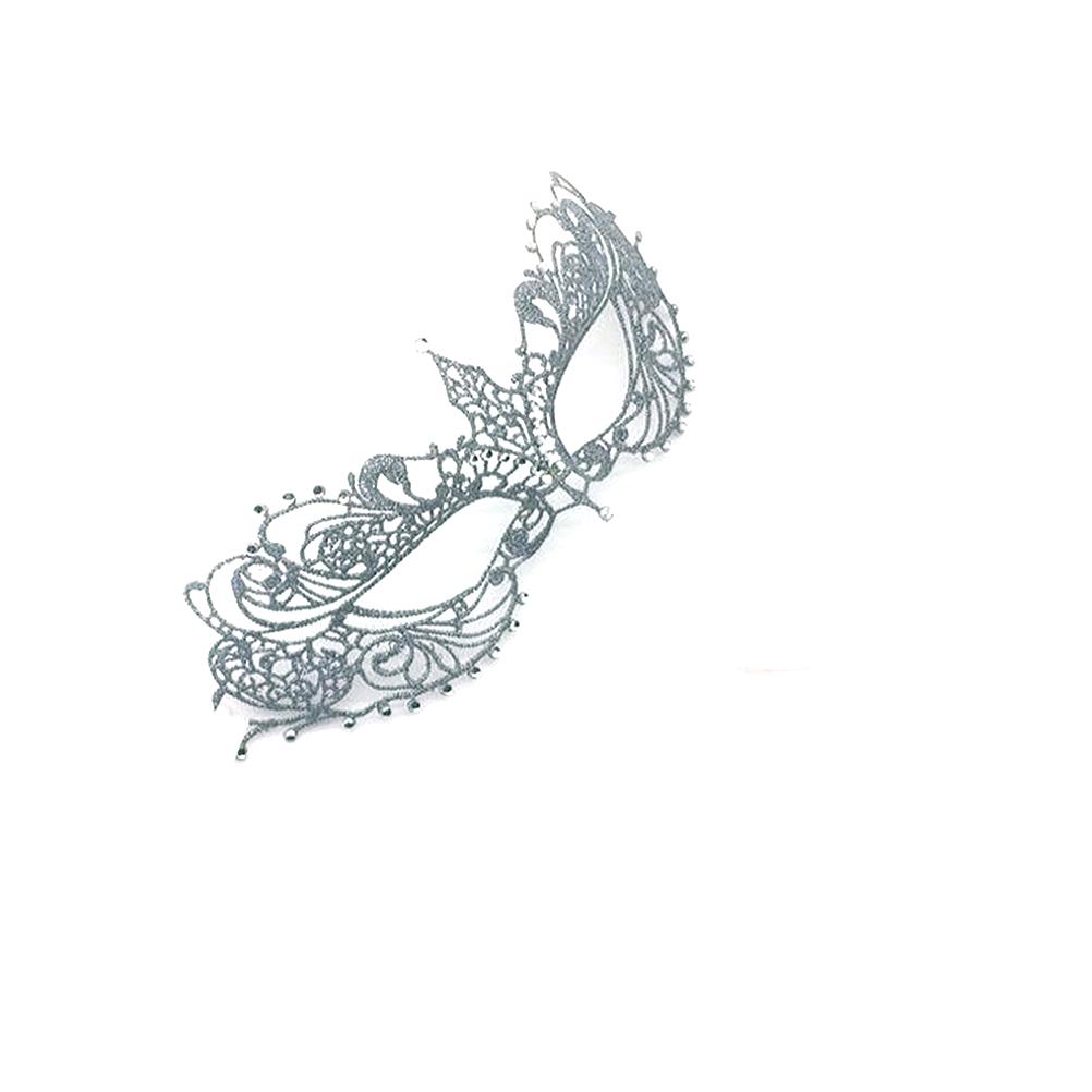 Women's Gold Lace Venetian Eye Mask with Diamond Embellishment Ideal for Masquerade Costume Cosplay Party Lace Mask