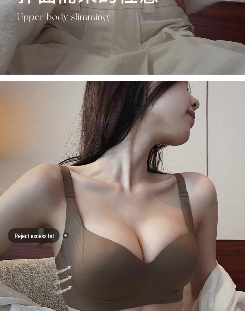 Seamless Wire-Free Bra for Small Chest - Enhances, Supports, and Reduces Side Fat