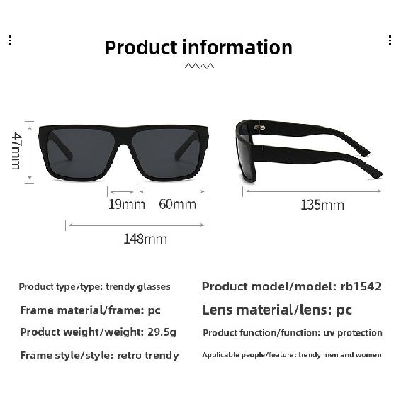 Sunglasses New Fashion Polarized Sunglasses Travel Driving Casual Sunglasses Driving Glasses 91542