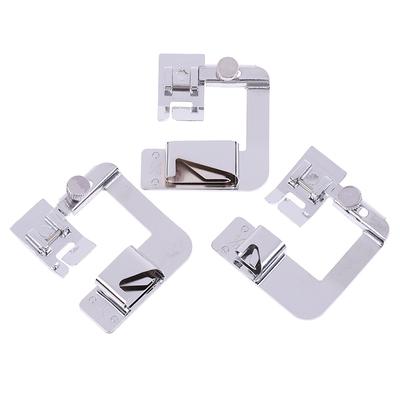3Pcs/Set Domestic Sewing Machine Foot Presser Rolled Hem Feet For Brother Singer