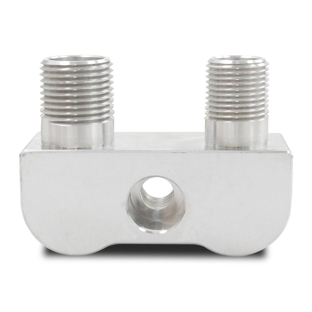 AC Compressor Adapter Fitting CNC Machined Billet Aluminum For LSX LS1