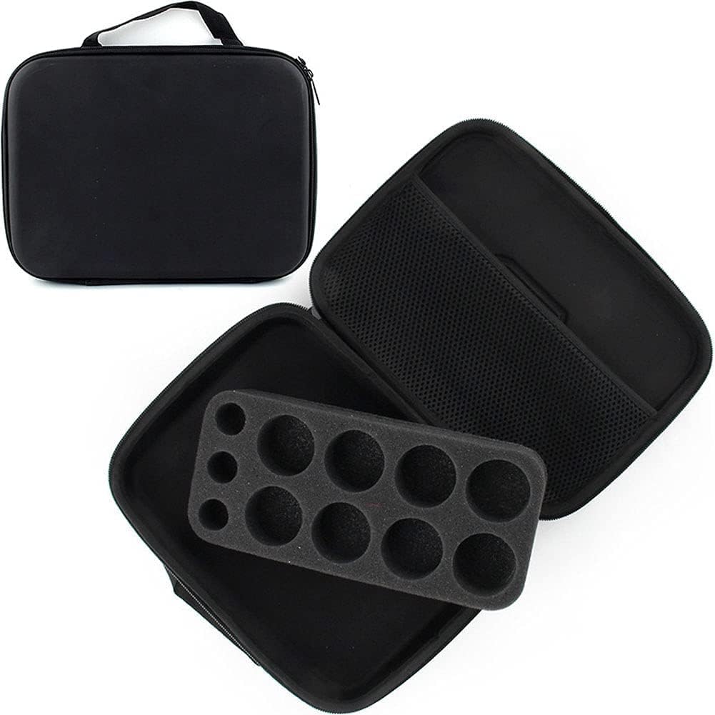 Pouzdro Beyblade Přenosné s rukojetí Odolné Pouzdro Beyblade Burst Sponge Úleva proti otřesům Dárek pro děti Černá Vestavěná