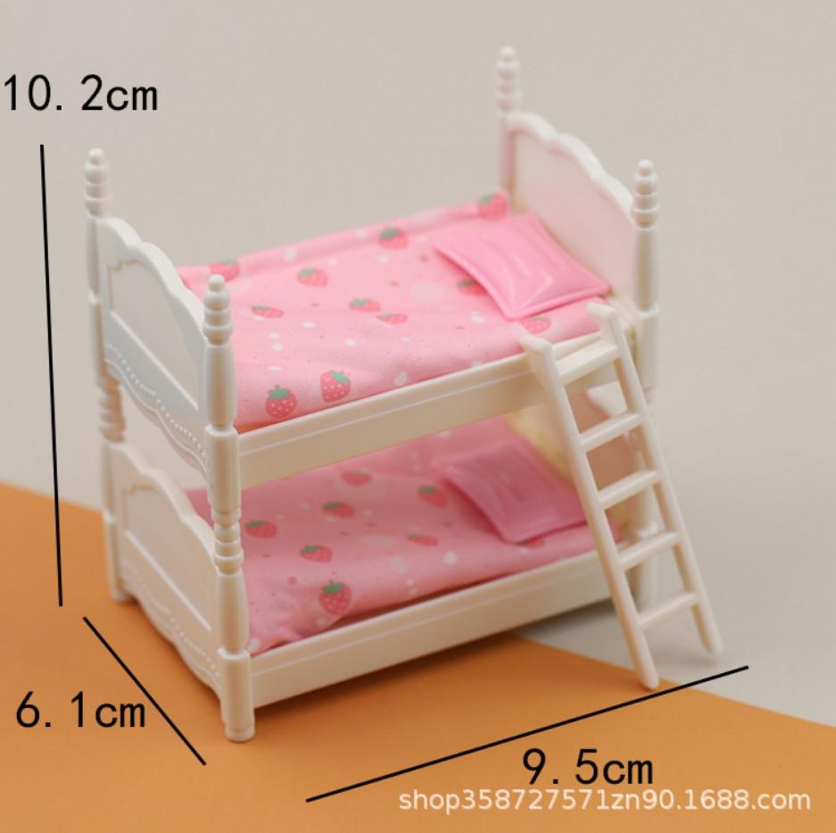 Play House Toy Simulation Mini Furniture Full Set Kitchen Doll House Miniature Food Play Scene Ornament Girl Model