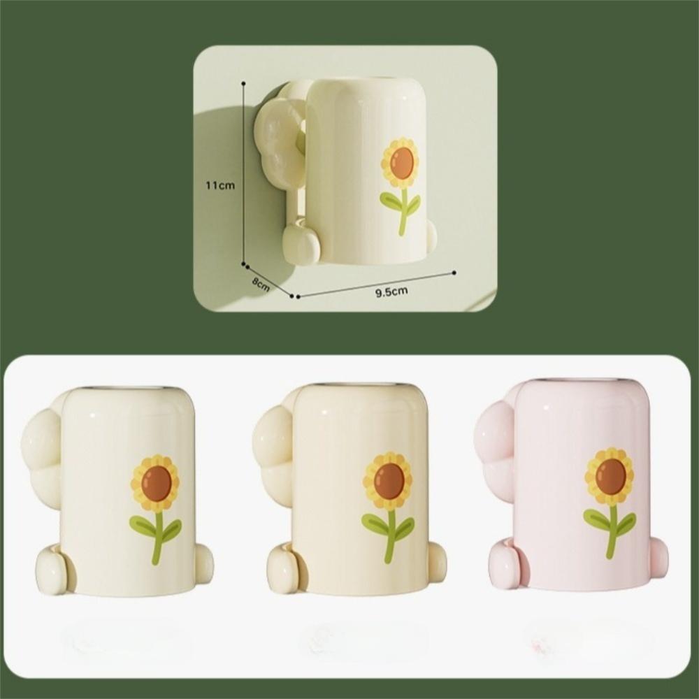 Punch-free Toothbrush Cup Holder Wall-mounted Toothbrush Storage Rack New Toothbrush Rack